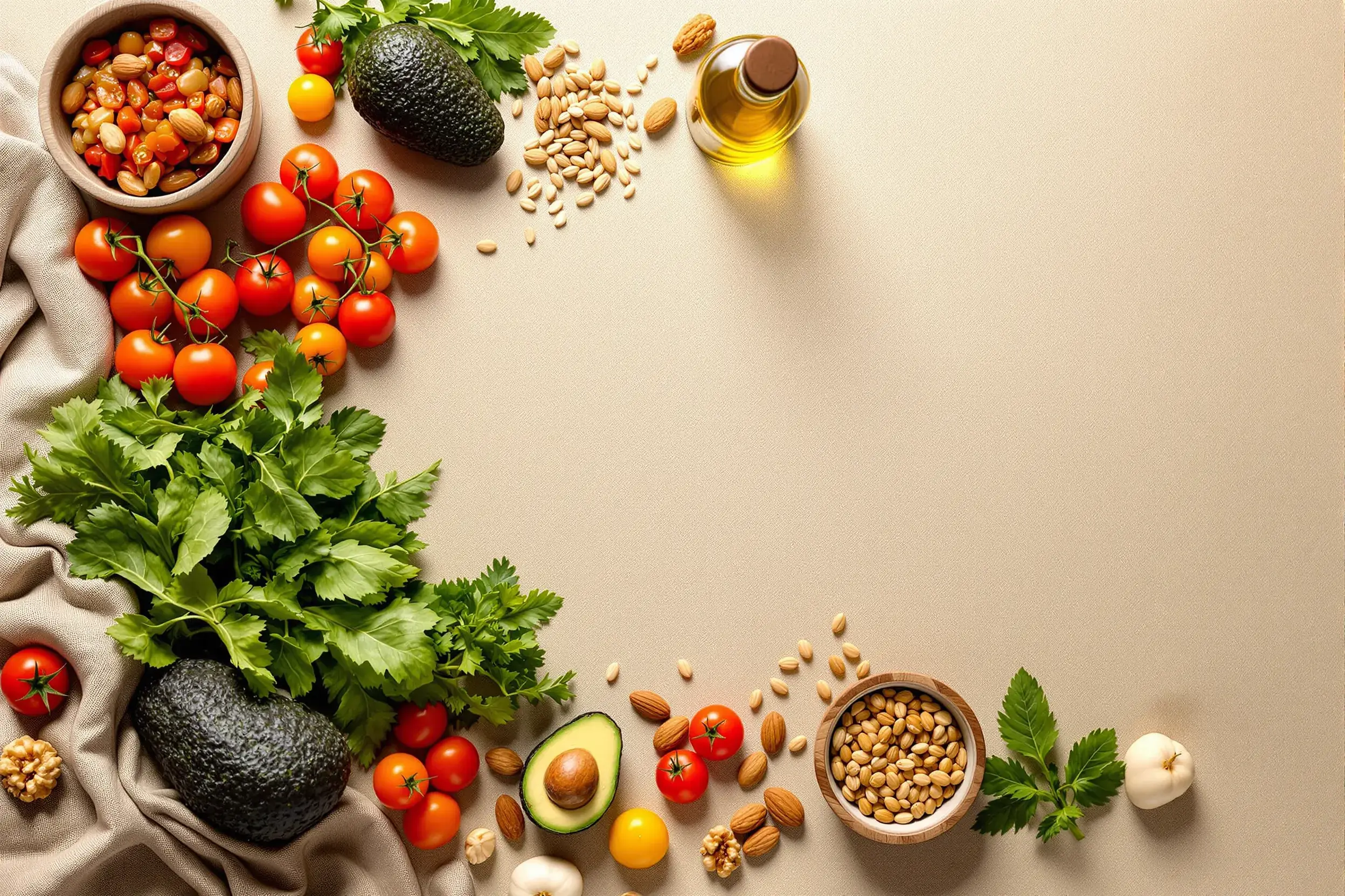 Alimenti freschi e bilanciati per un'alimentazione equilibrata